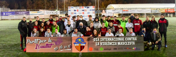 Un partido de fútbol para concienciar sobre la violencia contra las mujeres